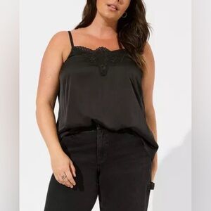 ❤️❤️❤️ Torrid Black Lace Detail Camisole ❤️❤️❤️ VALENTINES IS COMING!